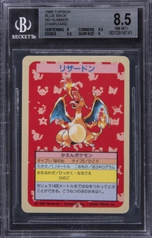 1995 Topsun Blue Back No Number Charizard - BGS NM-MT+ 8.5